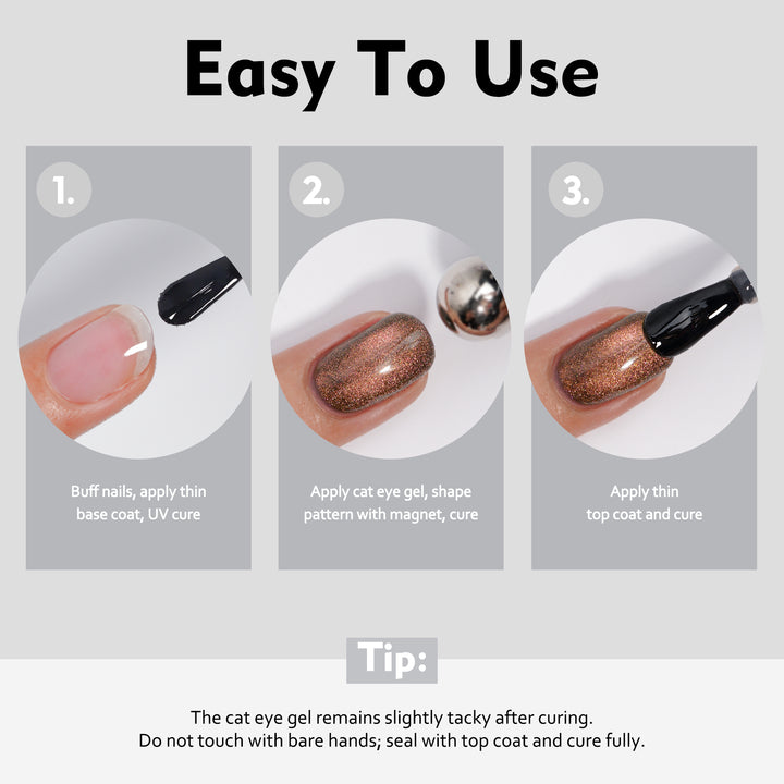 Solar Ember | 5D Cosmic Cat Eye Gel