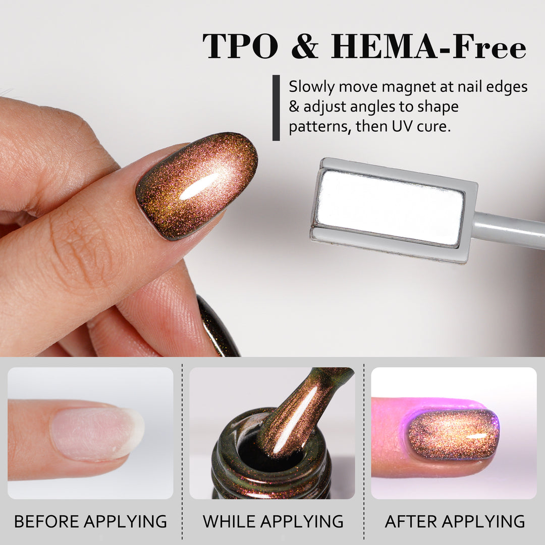 Solar Ember | 5D Cosmic Cat Eye Gel