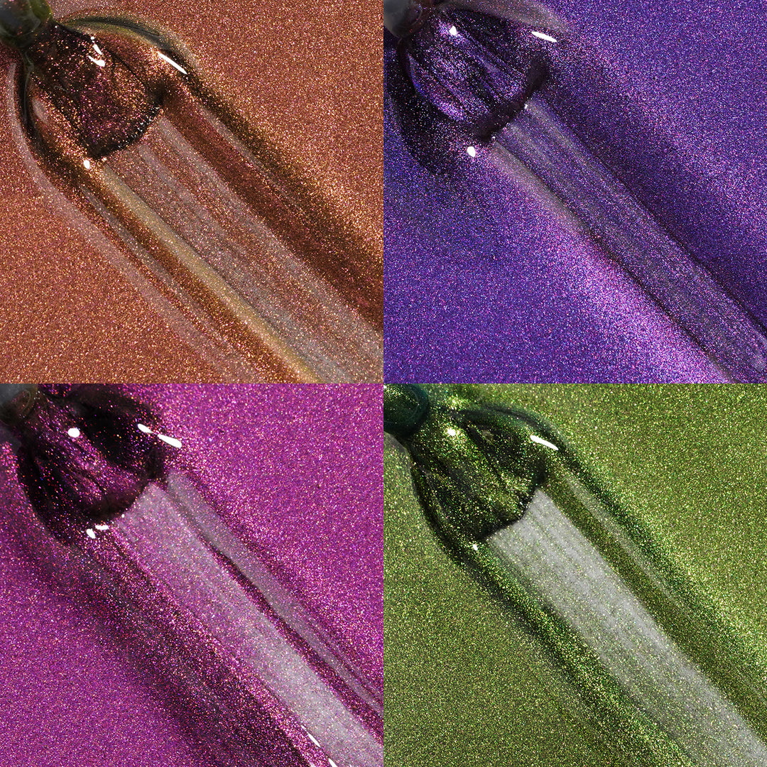 Lot de 4 x 18 ml | Gel œil de chat cosmique 5D