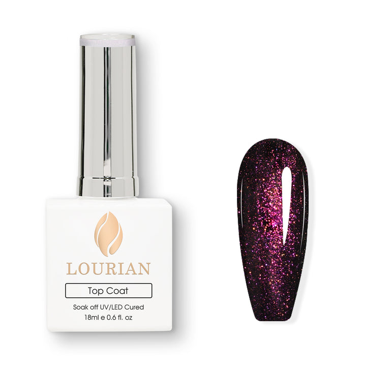 Violet Beam | Shimmer Top Coat