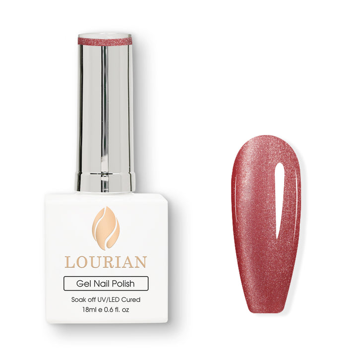 Violet Whisper | Mystic Crystal Cat Eye Gel