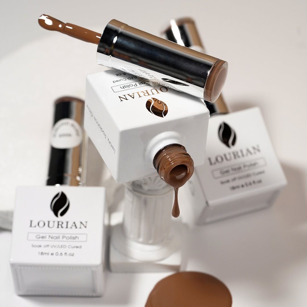 8*18ml | 8 Mocha Gel Polish Colors Set