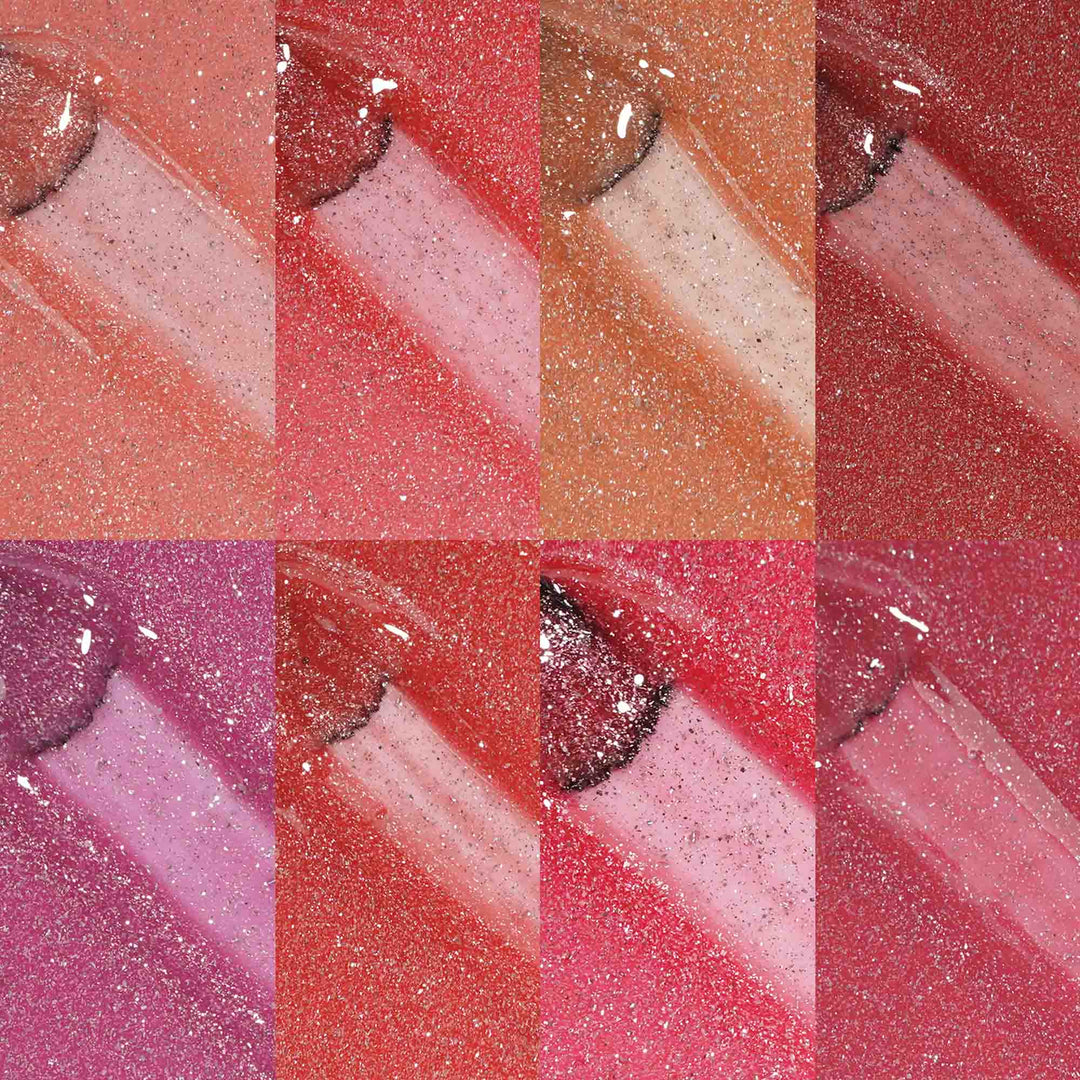 8*18ml | 8 Nude Pink Glitter Gel Polish Set