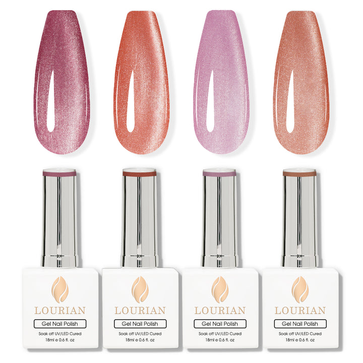 Lot de 4 x 18 ml | Gel contour des yeux Mystic Crystal Cat Eye Gel - Coffret 2