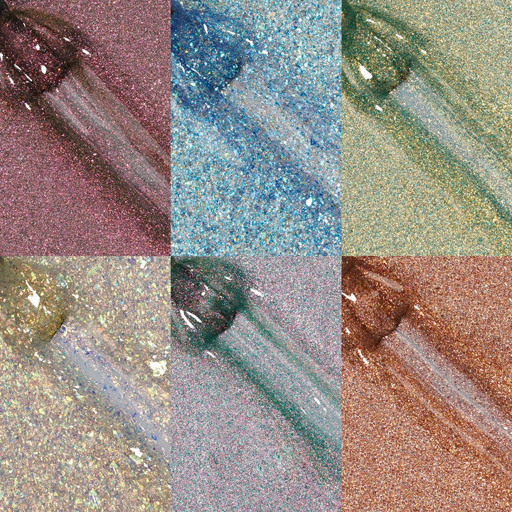 Gel Polish Starter Kit | 6 Mermaid Gel + Base & Top Coat - Lourian® Official Store