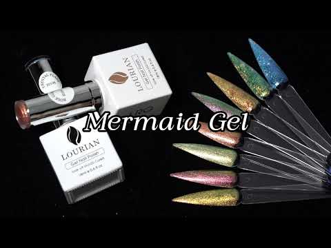 8 x 18 ml | 6 Gels Sirène + Base et Top Coat