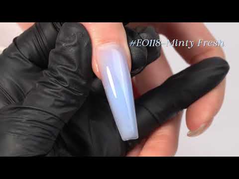 Frosted Blue | Hard Builder Gel